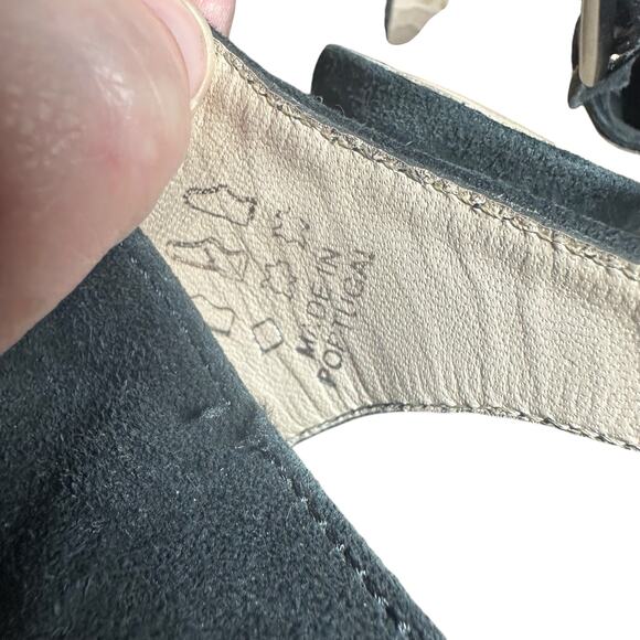 Carvela Black Suede Open-Toe Heel Sandals - Size 7 - Picture 12 of 12